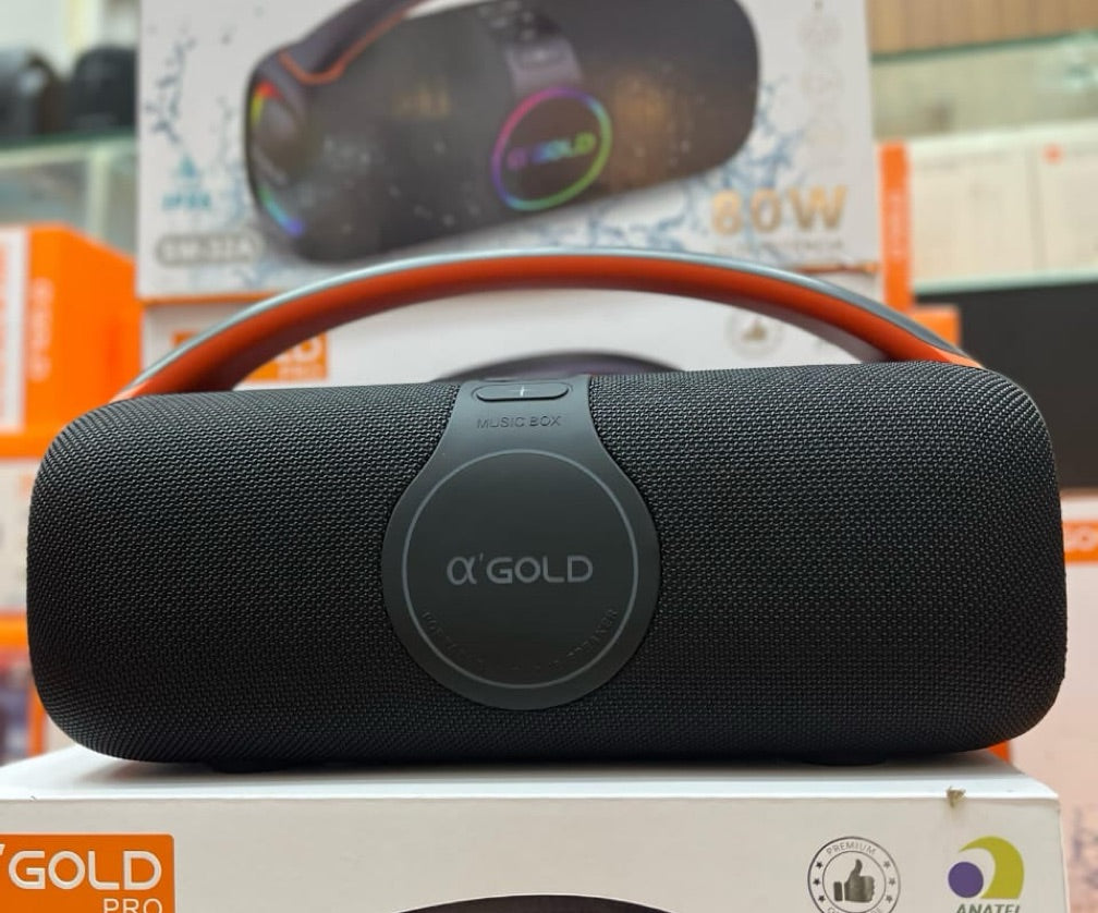 Caixa de som A’Gold 80w